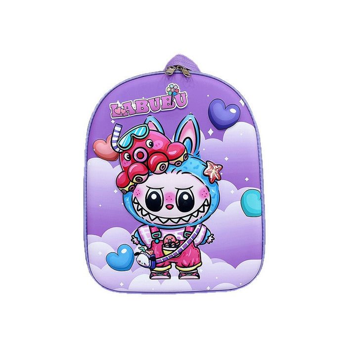 Wholesale Bag Cloth Backpack for Boys and Girls Kindergarten School Bag Baby Cartoon Hard Shell Bag