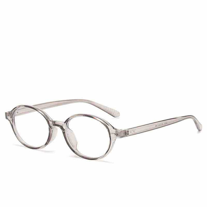 Wholesale Elliptical sunglasses, trendy and high-end sunshade sunglasses, artistic retro anti blue light flat mirror