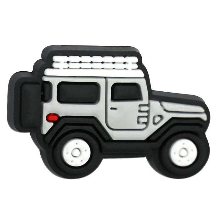 Wholesale Cartoon Car Series Beads DIY Soft Glue Double-Sided Focus Beads Ballpoint Pen Beads Accessories Beads Loose Beads