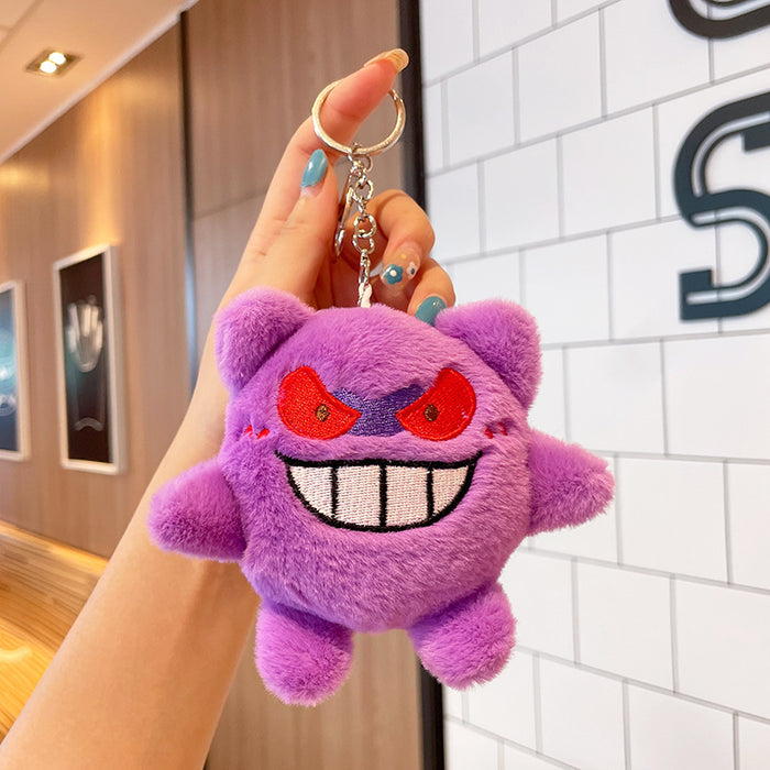 Wholesale Cartoon Anime Style Plush Keychain Dolls Cute Monster Pendant