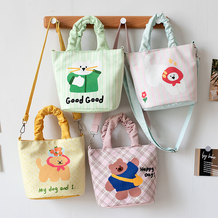 Wholesale New trendy splicing bag with large capacity and niche design, crossbody bag, personalized commuting tote bag