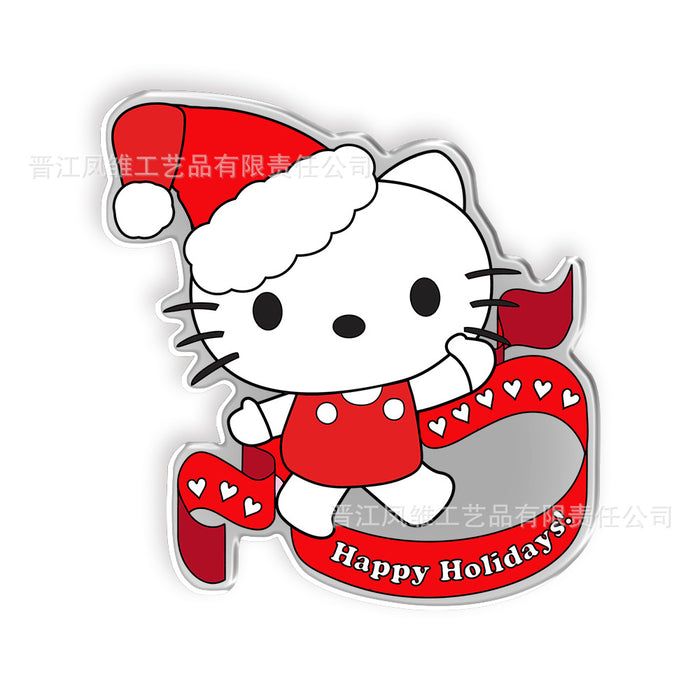 Wholesale 20pcs Cute cat acrylic Shoes Charms accessories