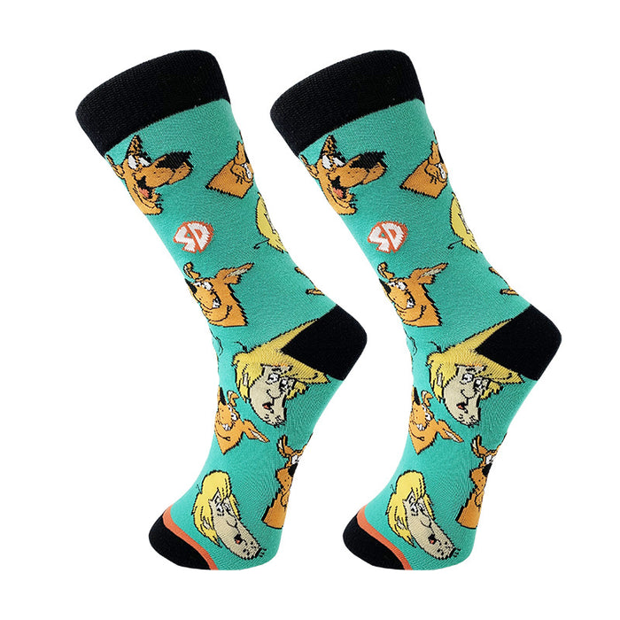 Wholesale Cartoon Letters Men's Mid-tube Socks JDC-SK-YiYan080