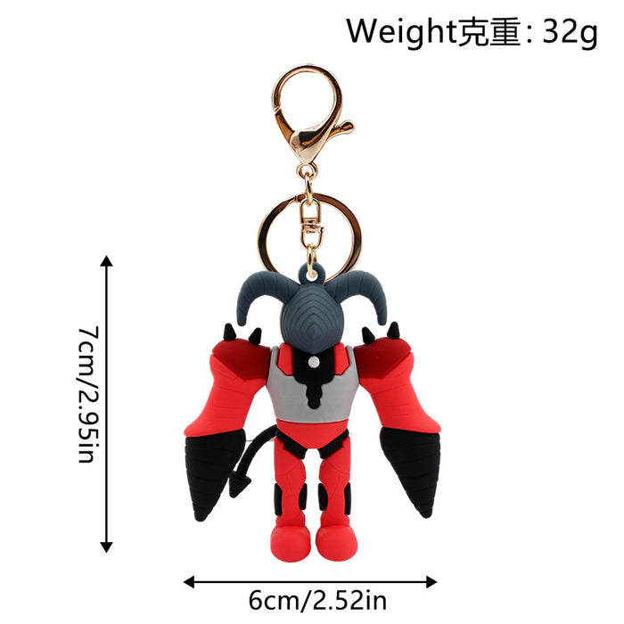 Wholesale Cartoon Anime PVC Keychains JDC-KC-HaoAn011