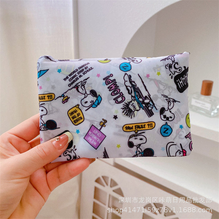 Wholesale Cute Large Capacity Eco-bag  Supermarket Shopping Bag Lightweight Cloth Bag Shoulder Bag