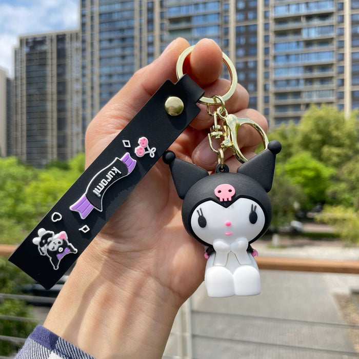 Wholesale Keychain Soft Rubber Cute Doll Car Keychain Backpack Pendant