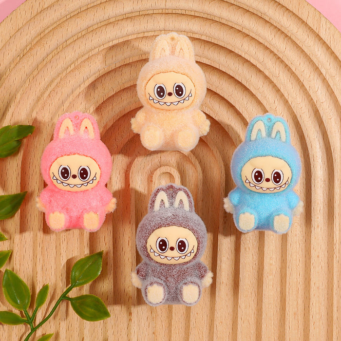 Wholesale Cute sitting pose creative silicone refrigerator magnet