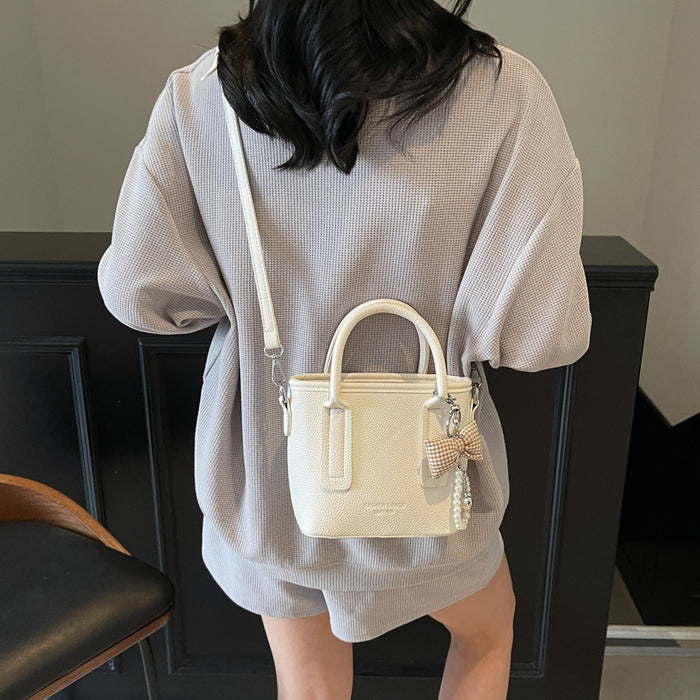 Wholesale New Small Bag Texture Handheld Bucket Bag Versatile Retro Commuter Crossbody Bag