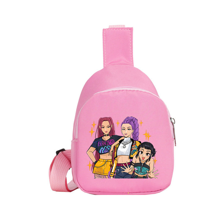 Wholesale Anime-themed Printed Shoulder Bag and Children' s Waist Bag