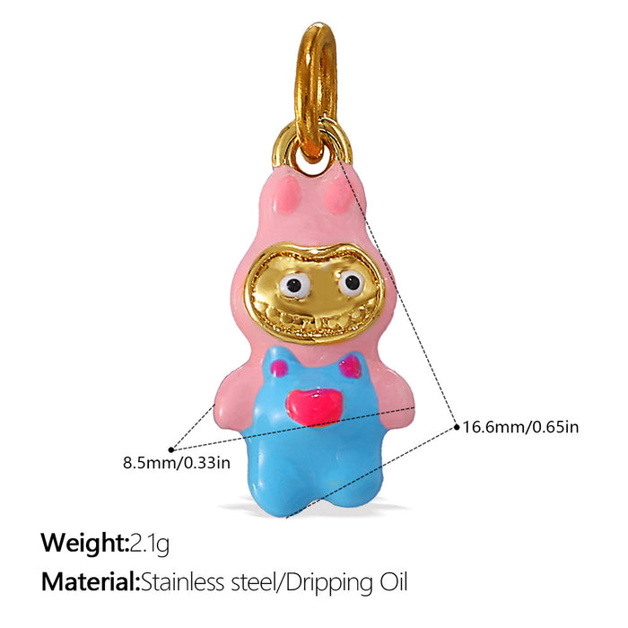 Wholesale Cartoon Cute  Necklace Jewelry  Cartoon Toy Accessories