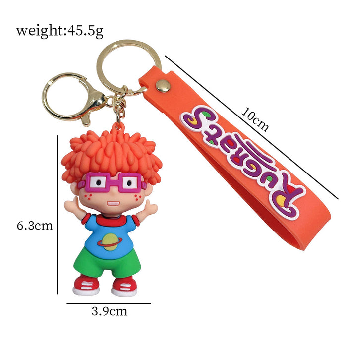 Wholesale cute cartoon character key chain  bag pendant