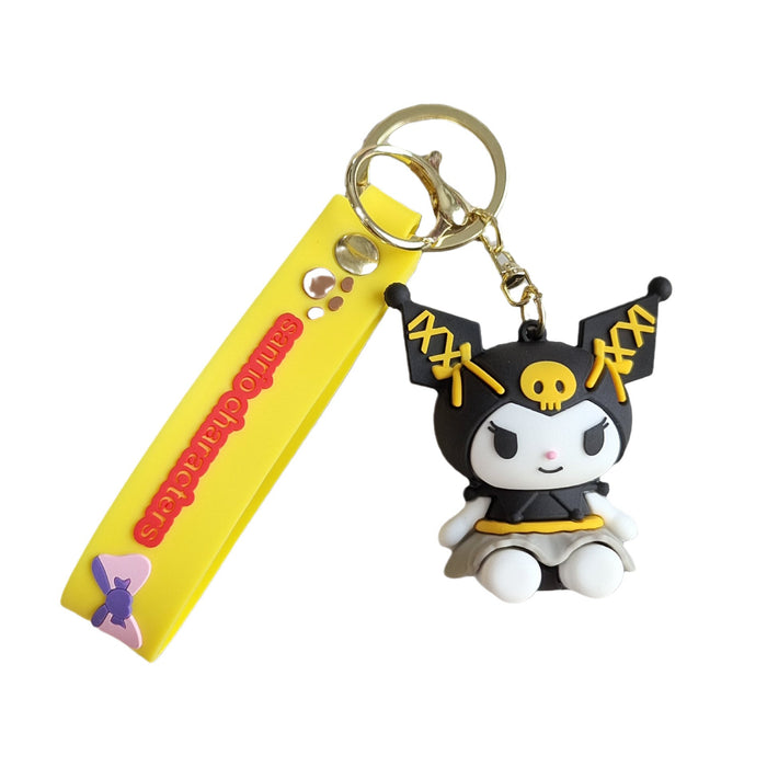 Wholesale Cartoon Silicone Doll Keychain JDC-KC-ZhuoRan034