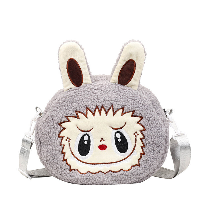 Wholesale Portable Doll Crossbody Bag Cartoon Backpack Doll Coin Plush Bag Children' s Backpack