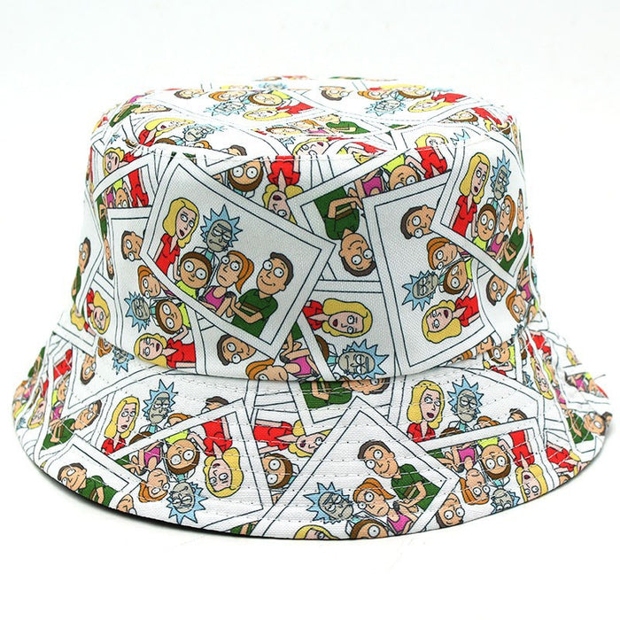 Wholesale Polyester Cartoon Anime Printed Bucket Hat JDC-FH-ZhiXie017