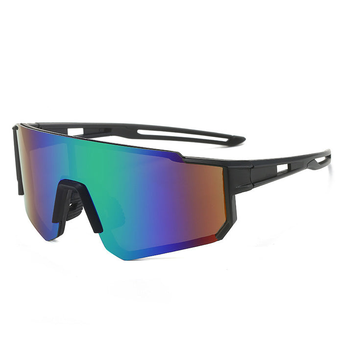Wholesale New Outdoor Cycling Sunglasses, Integrated Bicycle Windshield Sunglasses, Sports Sunglasses