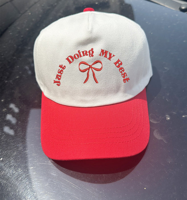 Wholesale Truck driver hat embroidered color blocked baseball cap for men and women casual hat