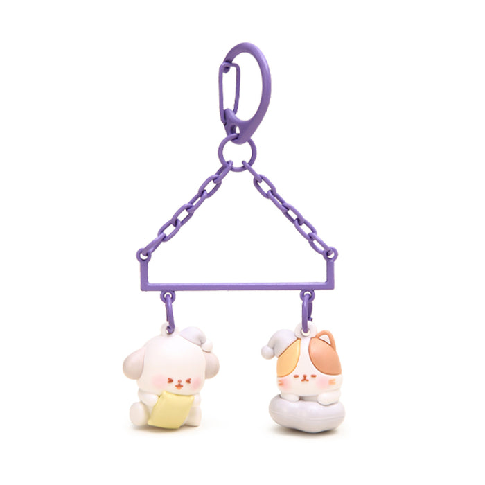 Wholesale Little Sugar Bean Little Cat Little Dog Series PVC Keychain