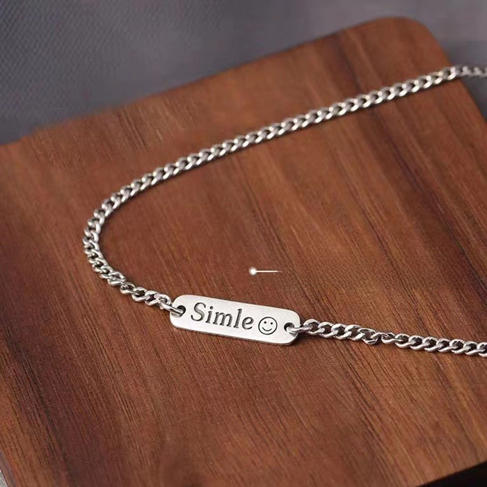 Wholesale Simple necklace, versatile accessories, fashionable and personalized sweater chain