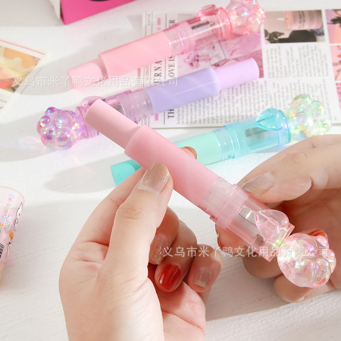 Wholesale Glowing Crystal Cat Claw Eraser