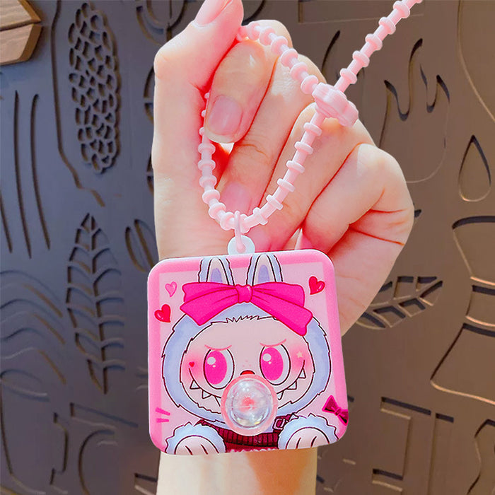 Wholesale Cartoon Plush Square Keychain Pendant Bag Car Keychain Gift