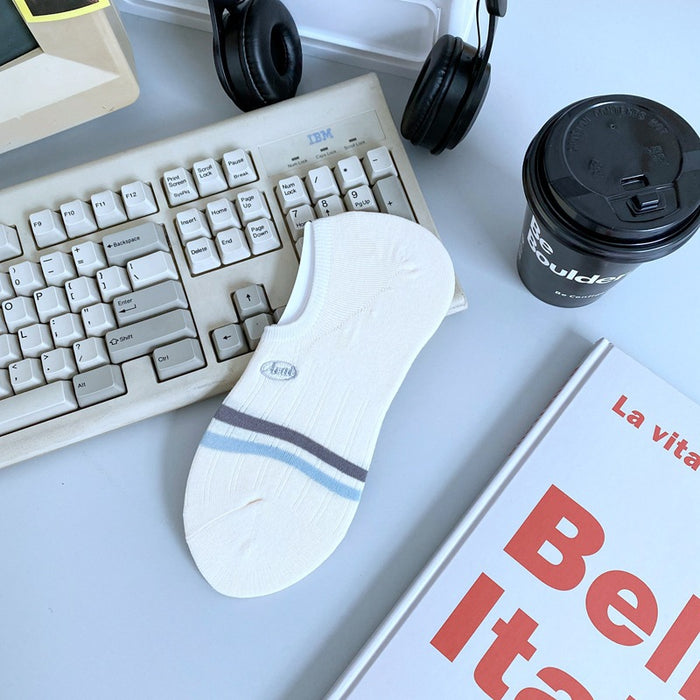 Wholesale Leisure silicone anti slip invisible socks