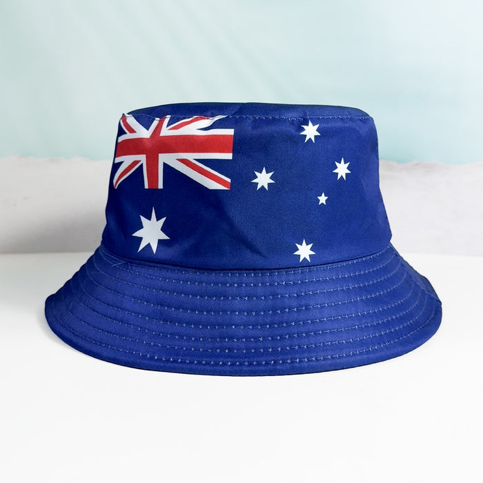 Wholesale World Cup Fisherman Hat Sun Hat Fan Supplies Reversible Bucket Hat