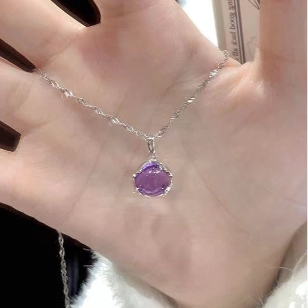 Wholesale  Necklace Pendant Silver Plated  Girlfriend