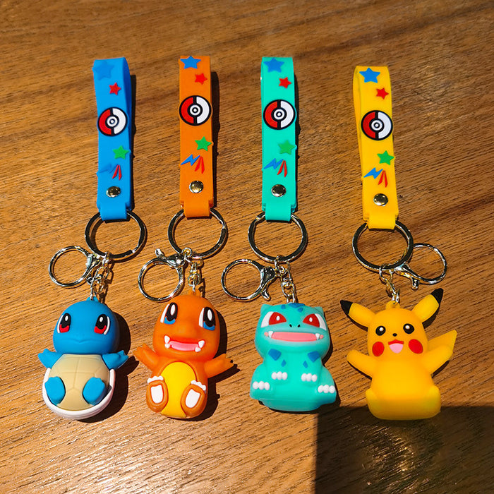 Wholesale Cartoon Doll Silicone Keychain JDC-KC-Tingm135