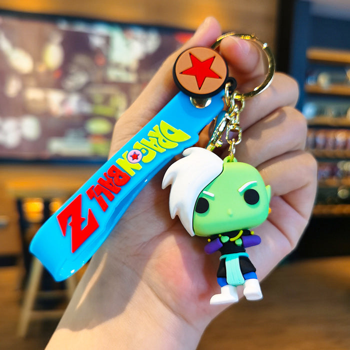 Wholesale Rubber Cartoon Doll Three-dimensional Keychain JDC-KC-Tingm089