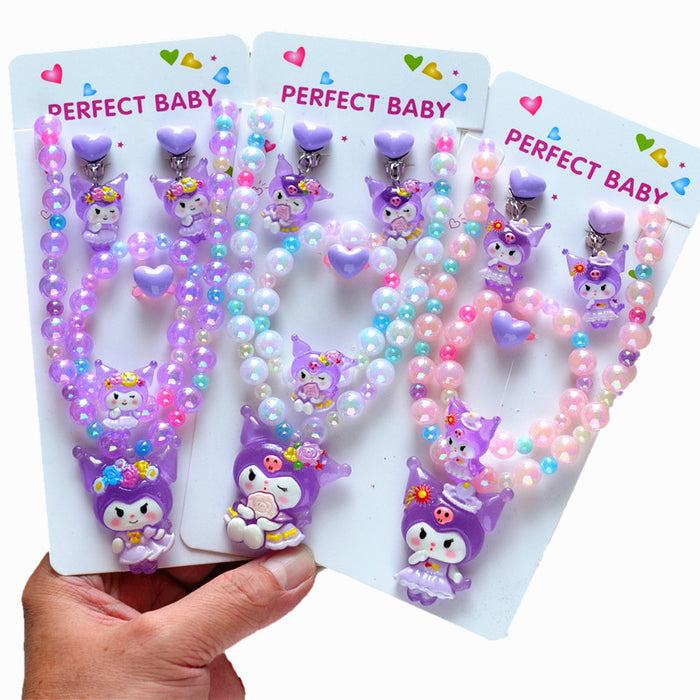 Wholesale Children' s Cartoon Cute Beaded Necklace