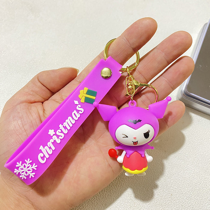 Wholesale Cartoon Cute  Christmas Keychain