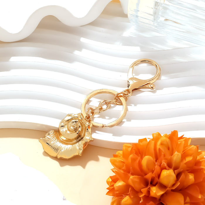 Wholesale Wind Shell Pendant Keychain Fashion Mix and Match Beach Element Pendant