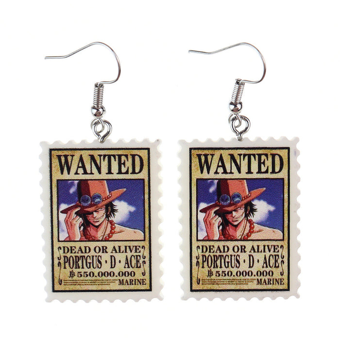 Wholesale Fake Stamp Earrings JDC-NS-NiQing009