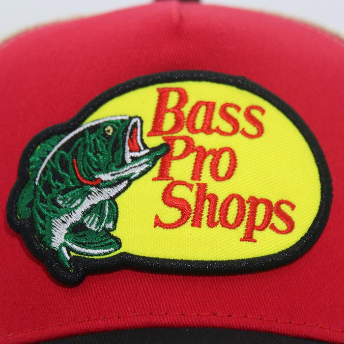 Wholesale Bass fish embroidery baseball cap summer breathable men's and women's sunshade cap patch sun hat