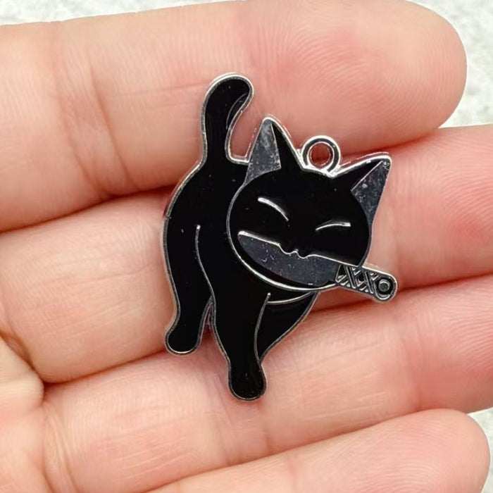 Wholesale 10pcs Jewelry accessories,  alloy pendants,  earrings,  necklaces,  and bag decorations Pendant