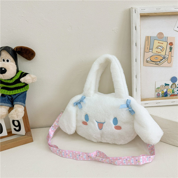 Wholesale cute cartoon plush handbag JDC-HB-RongT007