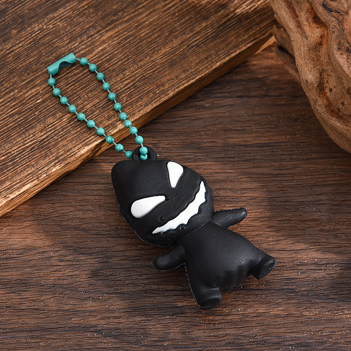 Wholesale  keychain trick-or-treating ghost pumpkin keychain  pendant chain skull ghost key chain