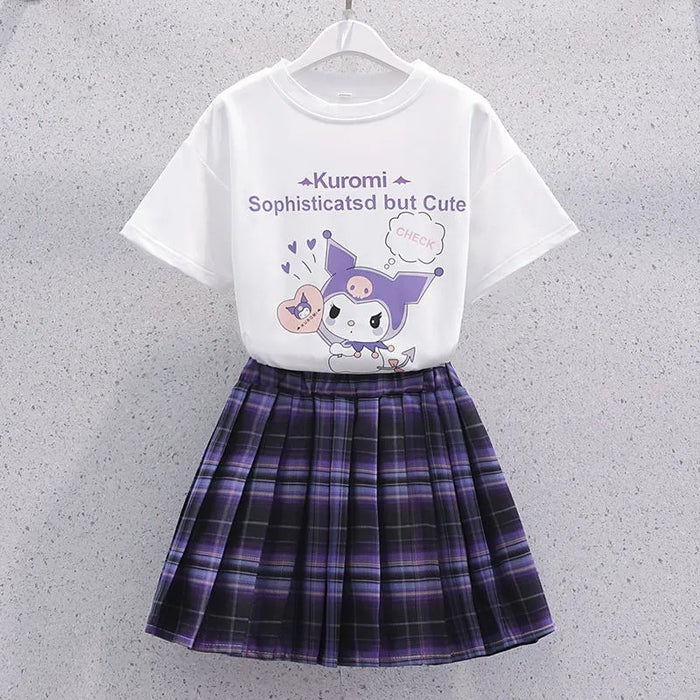 Wholesale Children's T-shirt Skirt Suit JDC-BC-JunYa005