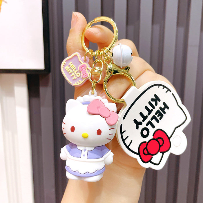 Wholesale Cartoon Silicone Keychain JDC-KC-MZL013