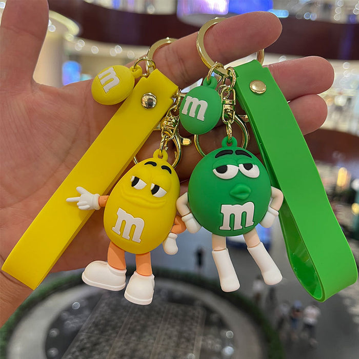 Wholesale Doll Pendants Cartoon Keychain Couple Keychain Small Gift School Bag Pendant JDC-KC-MiaoYi008