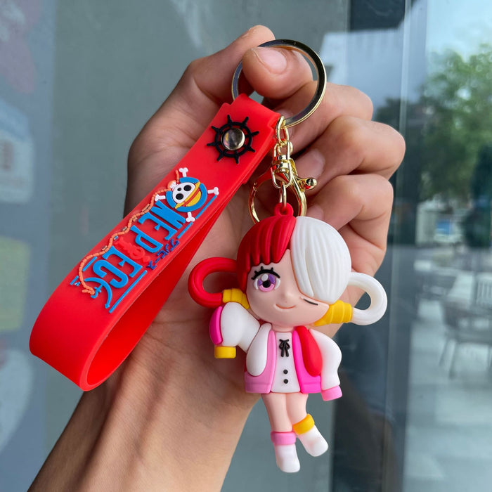 Wholesale Cross border keychain cartoon doll anime keychain bag pendant couple small gift wholesale