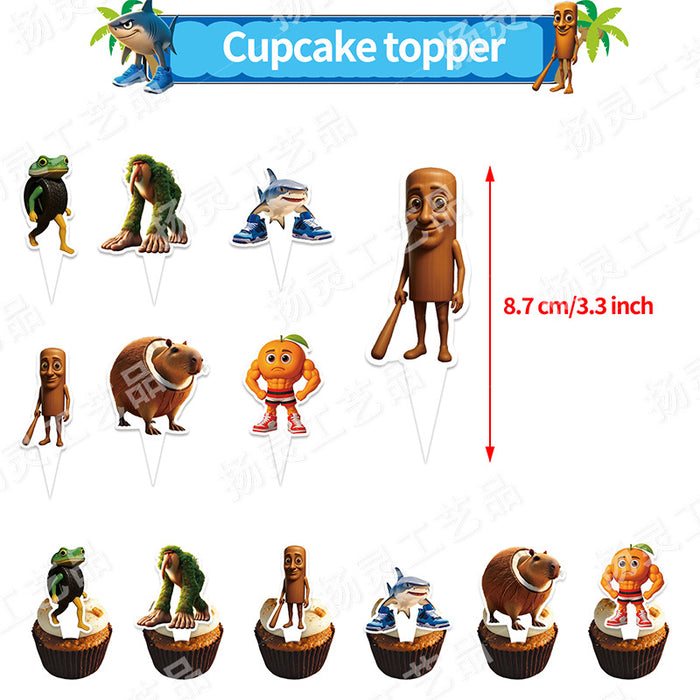 Wholesale American Classic of Mountains and Seas themed balloon decorations for a birthday party