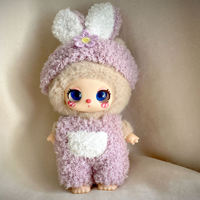 Wholesale Sitting Party Pendant Keychain Doll Change into Animal one-piece Doll Clothes