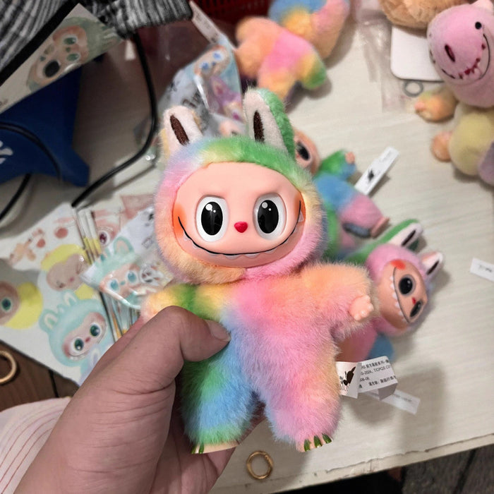 Wholesale Fourth generation vinyl face plush macaron high quality fourth generation blind box