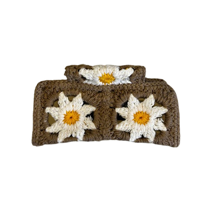 Wholesale Knitted Crochet Strawberry Hair Clip