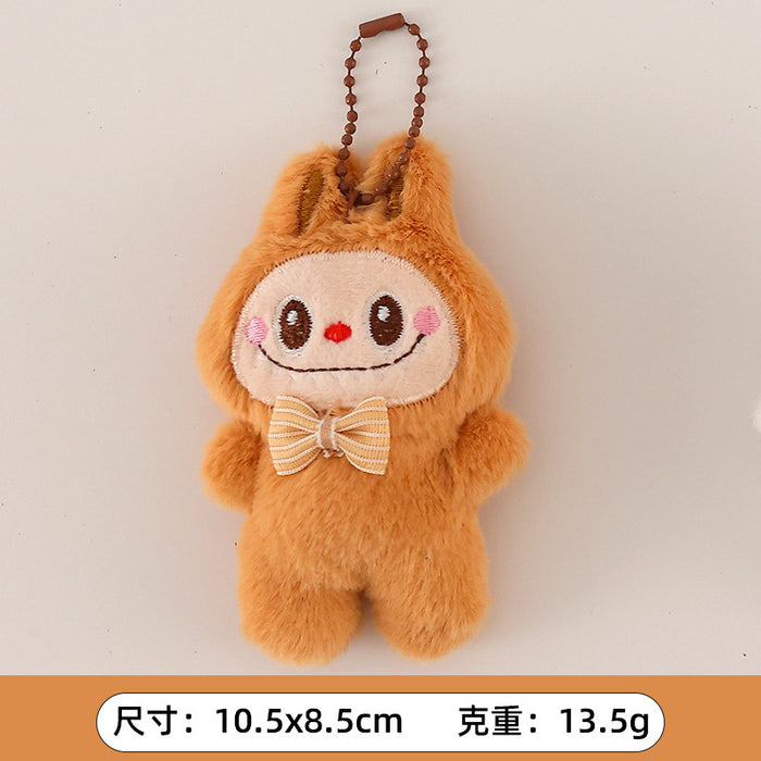 Wholesale Cartoon Plush Pendant Cute  Doll Brooch Bag Pendant Small Accessories