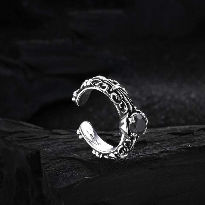 Wholesale Retro niche ring, fashionable, versatile, high-end, open index finger ring