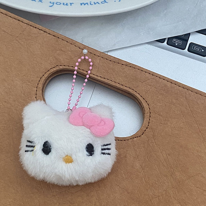 Wholesale Love Plush Bow Doll Bag Accessories Small Pendant