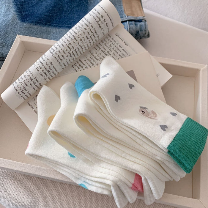 Wholesale Mid tube socks, simple thin cotton socks