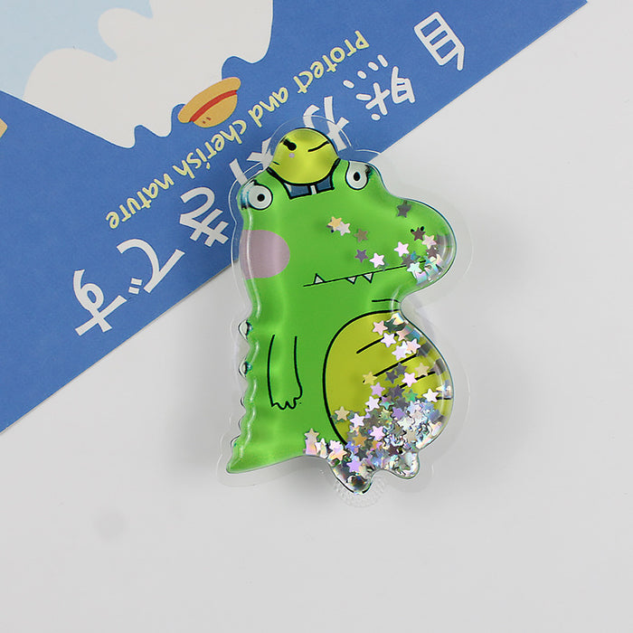 Wholesale Creative Cartoon Quicksand Phone Cushion Stand